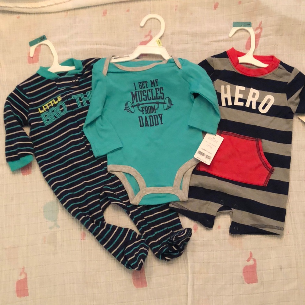 3 mos boy bundle, Carters’s and Cat & Jack NWT